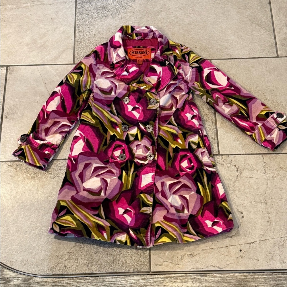 Missoni for Target girls 4T/5T pea coat